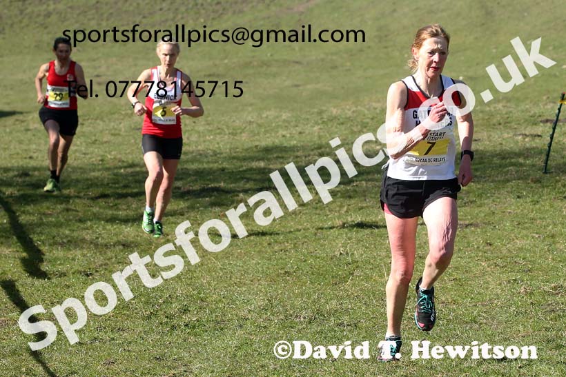 Masters men 2021 NECAA Cross Country Relays, Thornley Farm, Peterlee, Saturday, April 10th. Photo: David T. Hewitson/Sports for All Pics